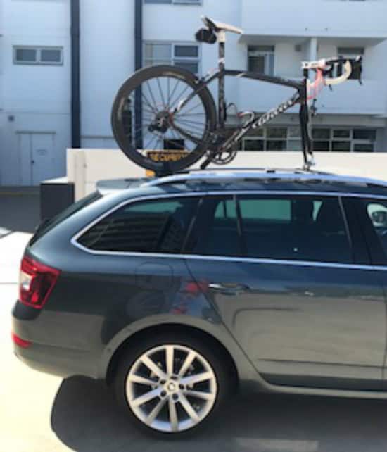 Skoda bike clearance rack